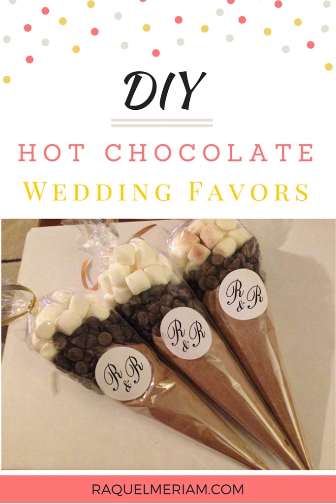 Hot Chocolate Wedding Favors