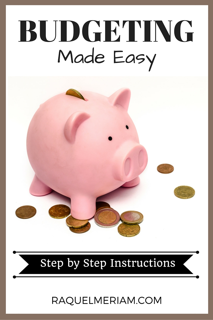 Budgeting Made Easy – learn 4 easy steps to get your finances back in order today