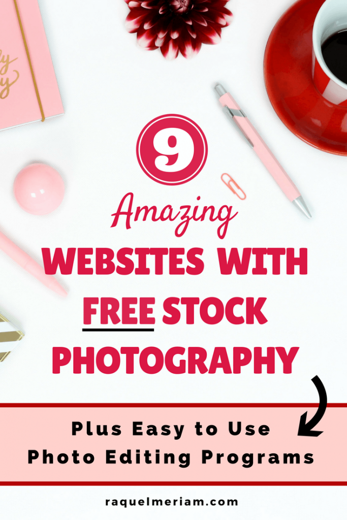 Looking for free stock photos for your website or blog? Look no further. This comprehensive list highlights my top 8 favourite websites for photography. PLUS you will receive a list of easy to use photo editing programs. #stockphotos #free #photography #images #blogging