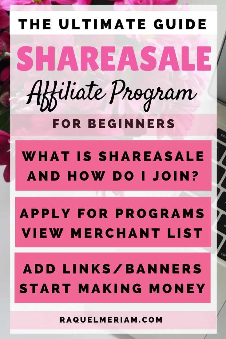 Want to learn how to use ShareASale's Affiliate Program to start making money today? Follow this easy process showing you how to join, applying for individual affiliate programs, adding links and banners and in turn making money.