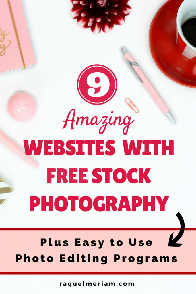 Looking for free stock photos for your website or blog? Look no further. This comprehensive list highlights my top 8 favourite websites for photography. PLUS you will receive a list of easy to use photo editing programs.