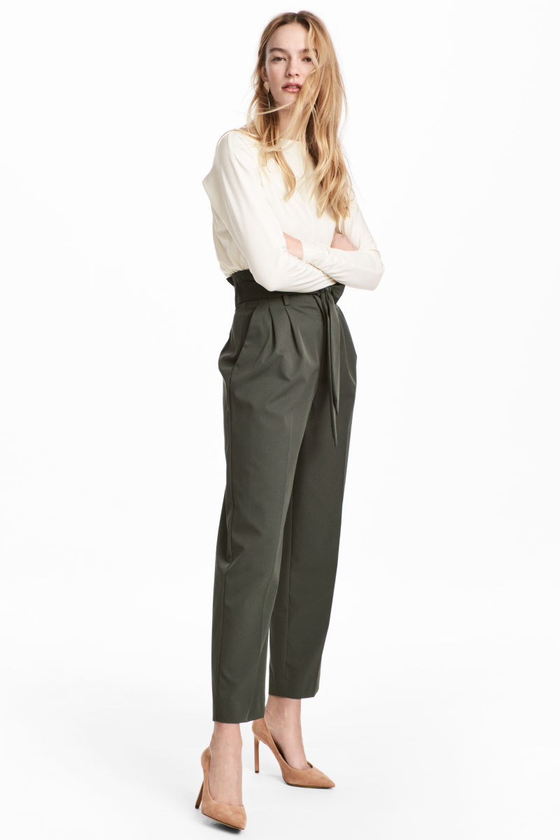 h&m paper bag pants